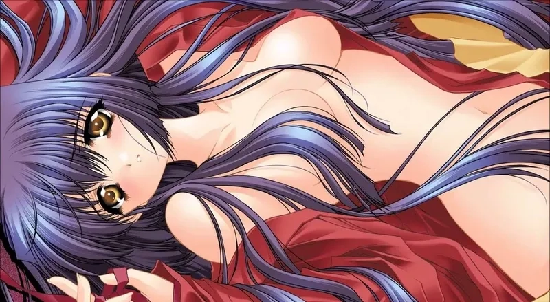 Hình nền anime girl cute thiên nhiên với khung cảnh đầy sức sống