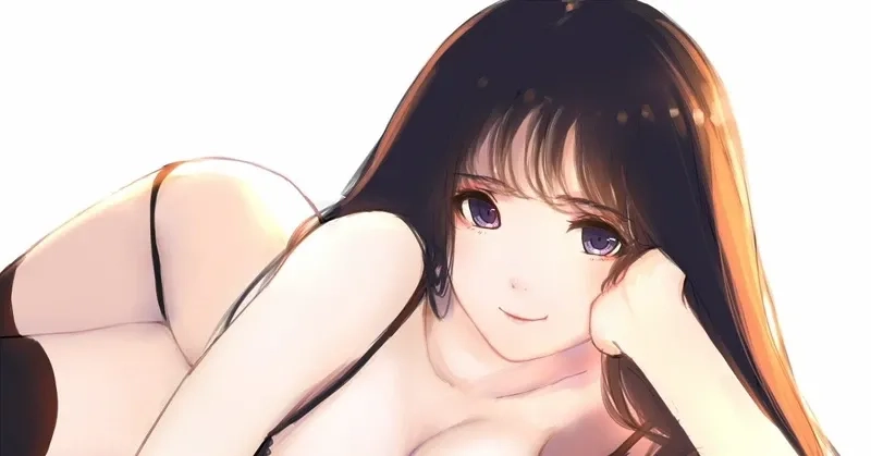 Ảnh anime girl dễ thương làm avatar Facebook cực kỳ đáng yêu