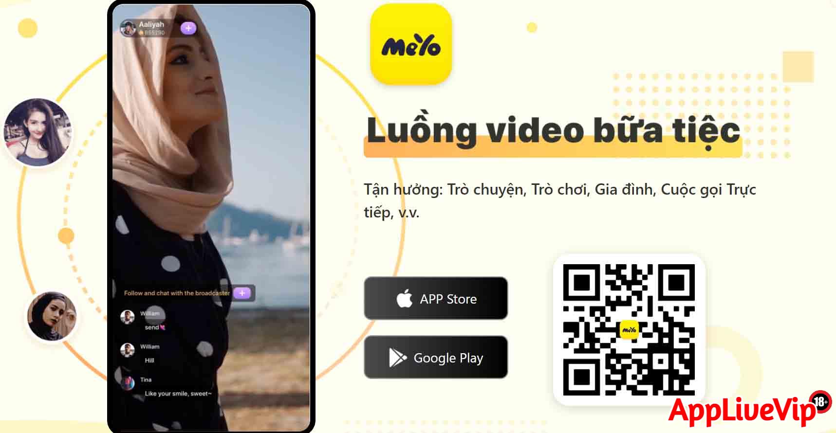 App live show hàng hotgirl MeYo