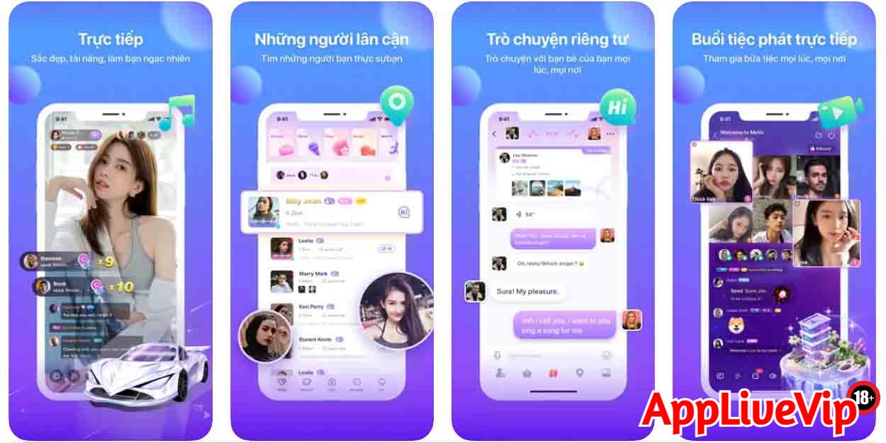 Tham gia vào các nhóm gái xinh