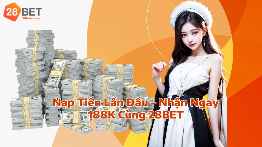 Nạp Tiền Lần Đầu Nhận Ngay 188K Cùng 28BET